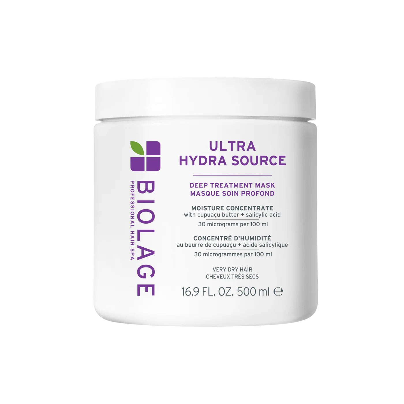Biolage. Masque Soin Profond Ultra Hydra Source - 500 ml