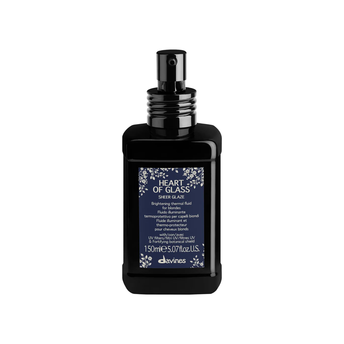 Davines. Sérum Thermo-Protecteur Sheer Glaze Heart of Glass - 150 ml
