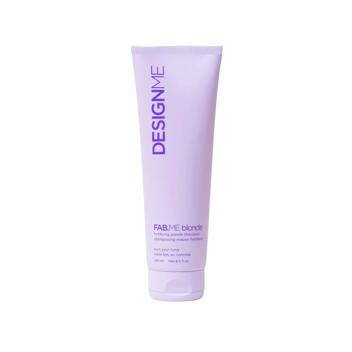 Design Me. Shampoing Mauve Fortifiant Fab.Me Blonde - 250 ml