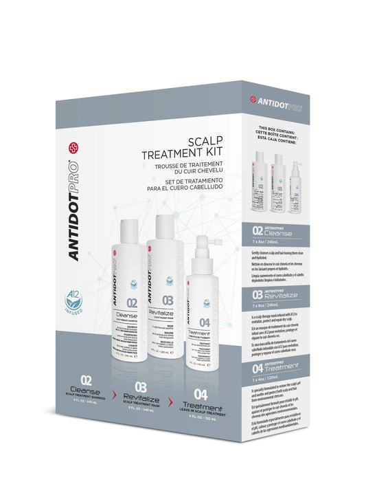 ANTIDOTPRO-TROUSSE TRAITEMENT CUIR CHEVELU