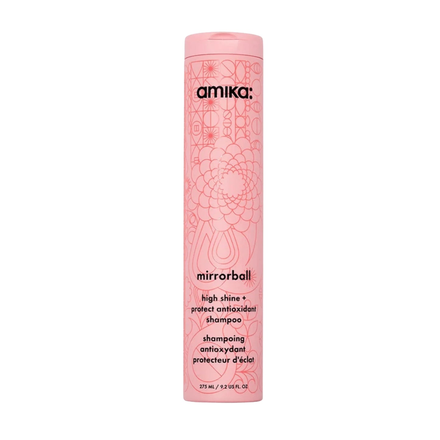 Amika. Shampoing Antioxydant Protecteur d'Éclat Mirrorball - 275 ml