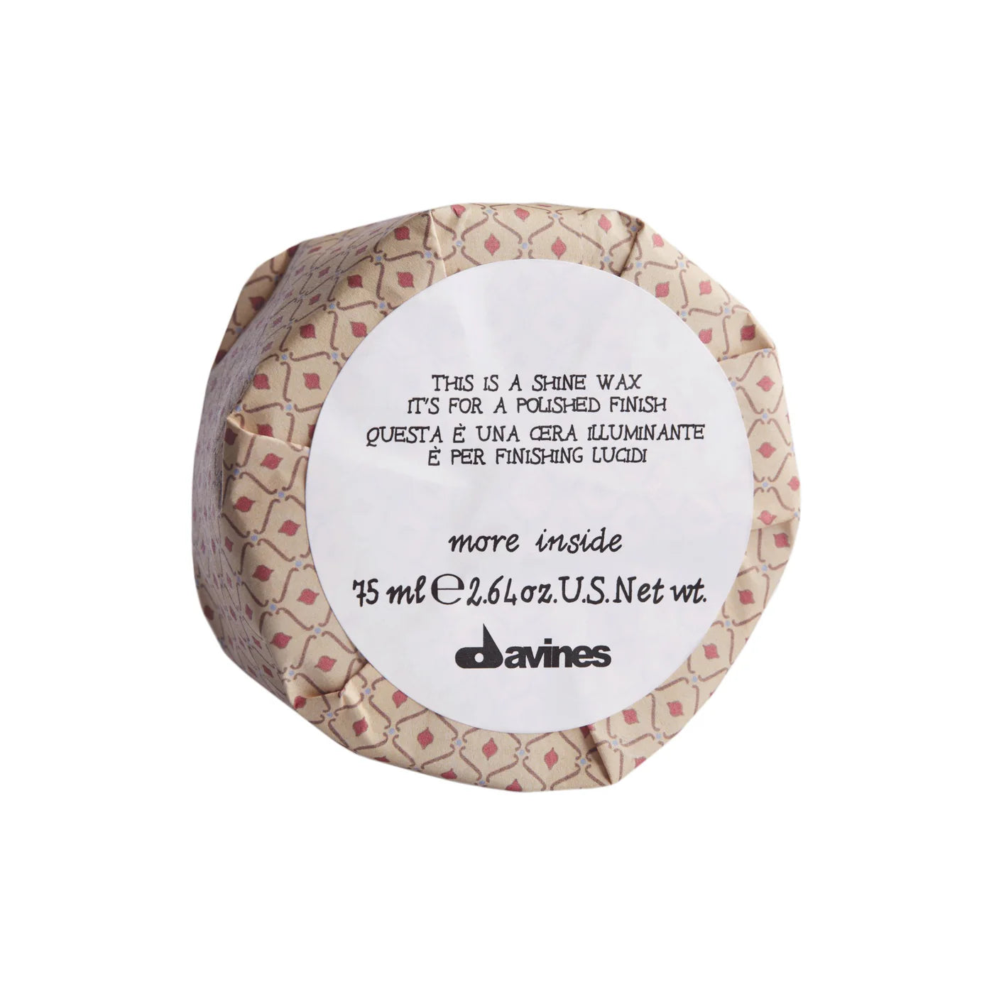 Davines. Cire Brillante More Inside - 75 ml