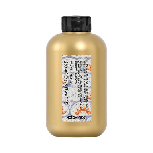Davines. Gel Modelant À Tenue Moyenne Effet Mouillé More Inside - 250 ml