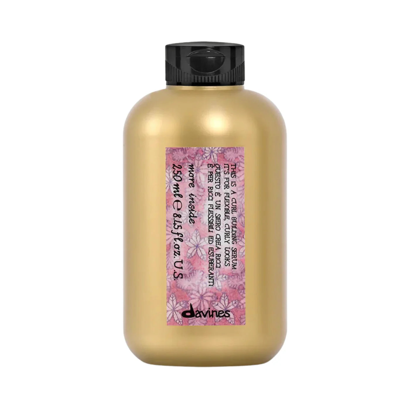 Davines. Sérum Hydratant Pour Cheveux Bouclés More Inside - 250 ml