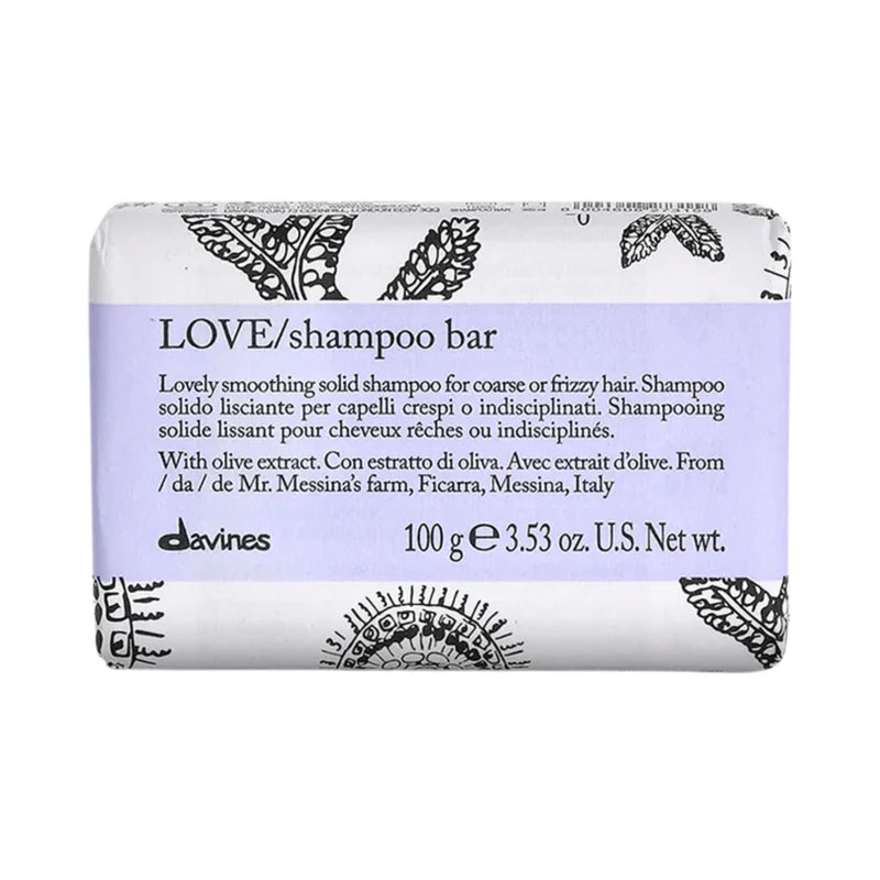 Davines. Shampoing Lissant en Barre LOVE Smoothing - 100 gr