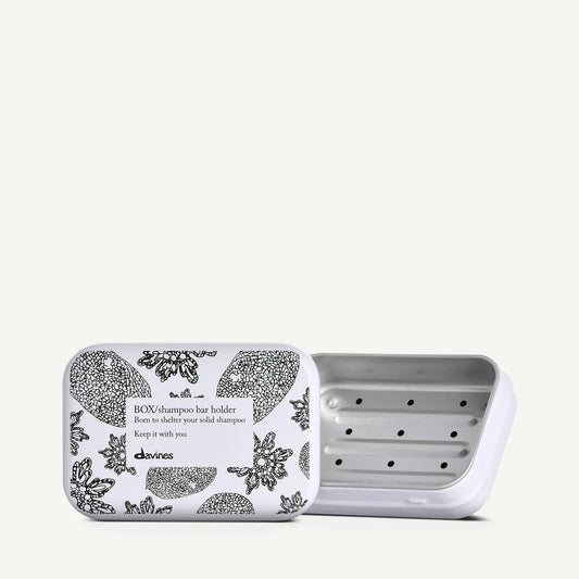 Étui métal pour barre de shampoing