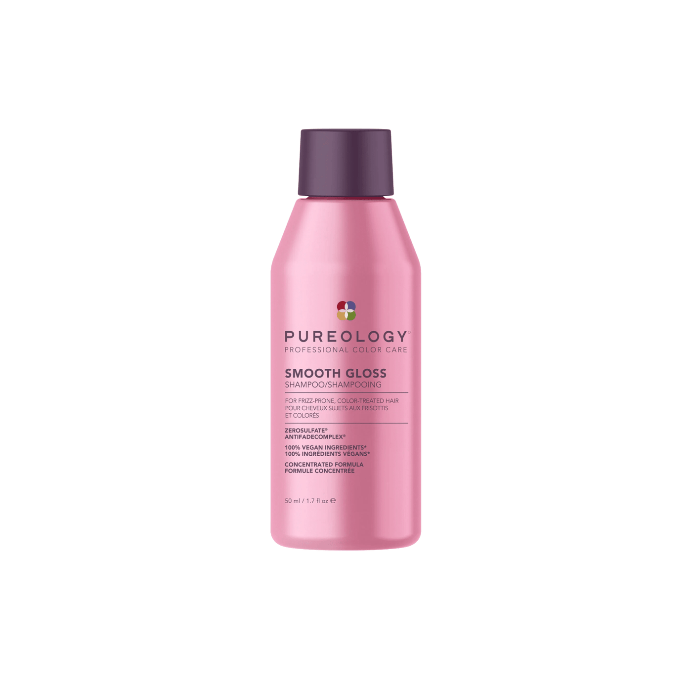 PUREOLOGY. SHAMPOING ANTI-FRISOTTIS SMOOTH GLOSS - 50 ML