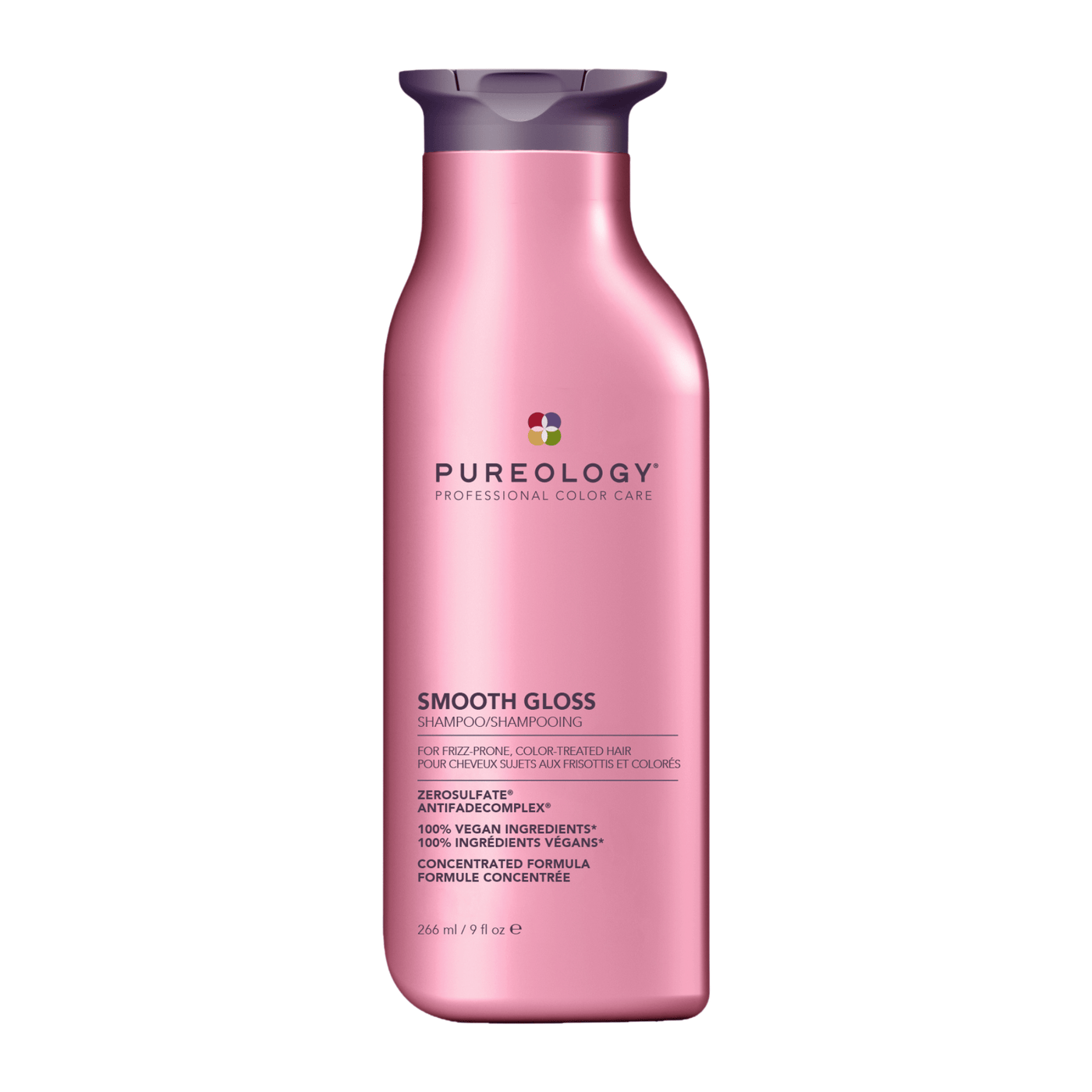 PUREOLOGY. SHAMPOING ANTI-FRISOTTIS SMOOTH GLOSS - 266 ML