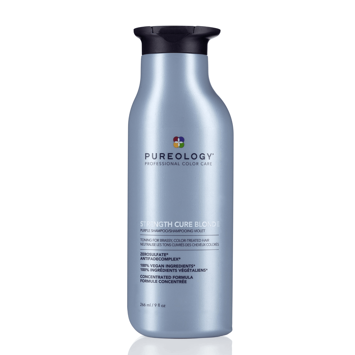PUREOLOGY. SHAMPOING VIOLET STRENGTH CURE BLONDE - 266 ML
