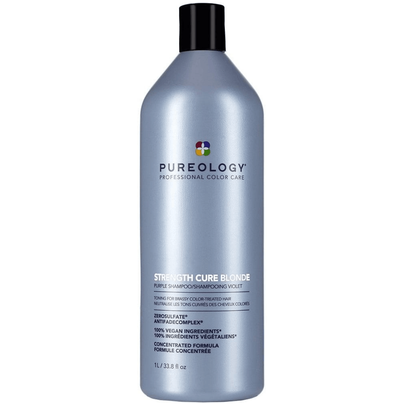 PUREOLOGY. SHAMPOING VIOLET STRENGTH CURE BLONDE - 1000 ML