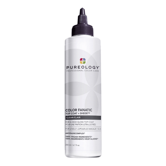PUREOLOGY. COUCHE DE FINITION CLAIRE TOP COAT + SHEER COLOR FANATIC - 200 ML