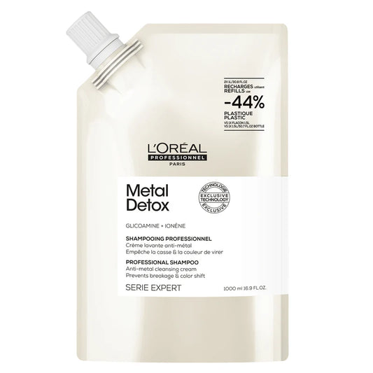 L'Oréal. Série Expert Shampoing-Crème Metal Detox (Recharge) - 1000 ml